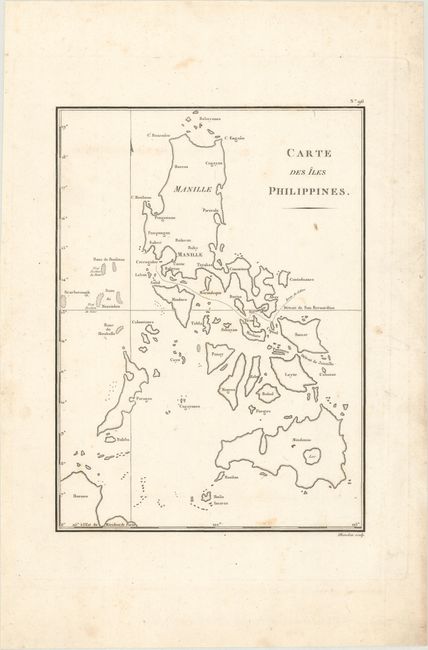 Carte des Iles Philippines [together with] Baie de Manille par M. de Malespina