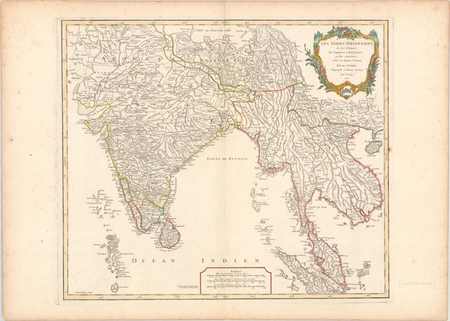 Les Indes Orientales, ou sont Distingues les Empires et Royaumes qu'elles Contiennent, Tirees du Neptune Oriental