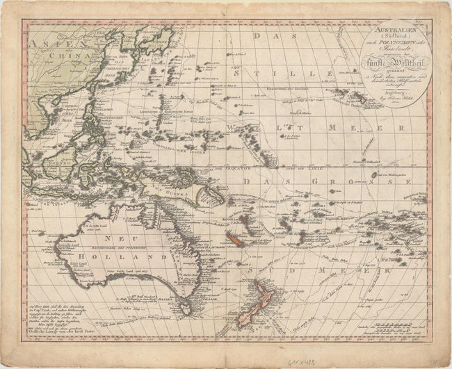 Australien (Sudland) auch Polynesien oder Inselwelt, Insgemein der Funfte Welttheil...