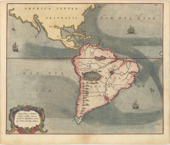 Mappa Fluxus et Refluxus Rationes in Isthmo Americano, in Freto Magellanico, Caeterisque Americae Littoribus Exhibens