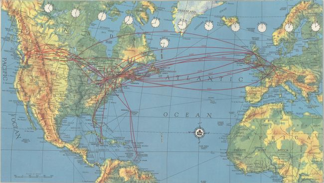 Old World Auctions - Auction 172 - Lot 95 - [Lot of 3] TCA Air Route