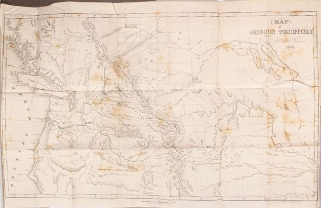 Map of Oregon Territory [bound in] Journal of an Exploring Tour Beyond the Rocky Mountains