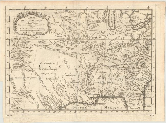Carte de la Louisiane et Pays Voisins pour Servir a l'Histoire Generale des Voyages [with] Carte de la Nouvelle Angleterre Nouvelle Yorck et Pensilvanie