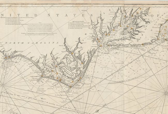 To the Independent Mariners of America, This Chart of Their Coast from Savannah to Boston Is Most Respectfully Dedicated...