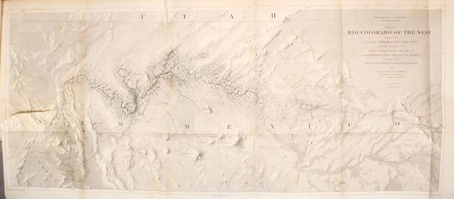 Map No. 1 [and] Map No. 2 Rio Colorado of the West explored by 1st Lieut. Joseph C. Ives [bound in] Report upon the Colorado River of the West, Explored 1857 and 1858...