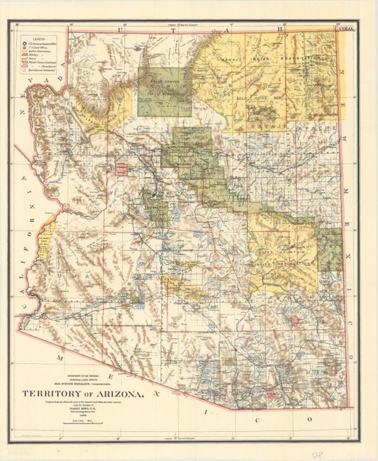 Territory of Arizona [Two examples]