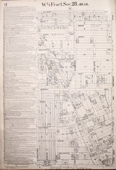 The Real Estate Map Publishing Co.'s Official Atlas of the Township of Lake View Rogers Park & West Ridge and Part of West Town, Chicago [with] ... Township of Jefferson and Part of Norwood Park Maine and Niles