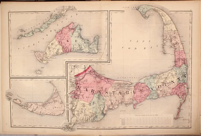 Official Topographical Atlas of Massachusetts, from Astronomical, Trigonometrical and Various Local Surveys [Disbound]