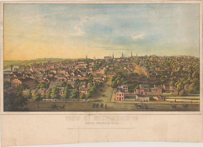 View of Richmond VA from Church Hill