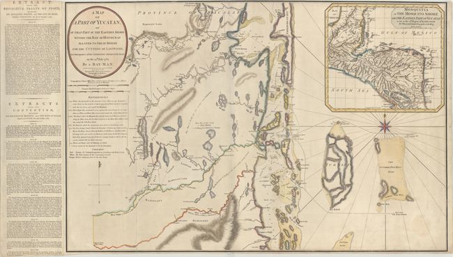 A Map of a Part of Yucatan, or of That Part of the Eastern Shore Within the Bay of Honduras...