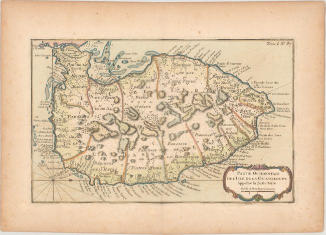 Partie Occidentale de l'Isle de la Guadeloupe, Appellee la Basse Terre