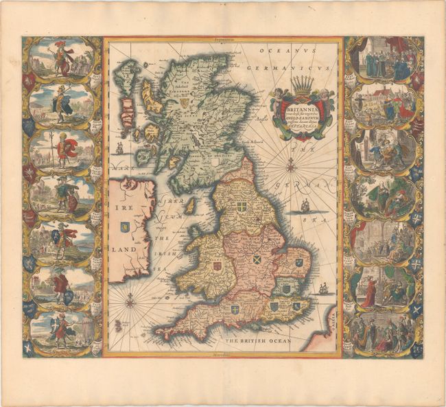 Britannia Prout Divisa suit Temporibus Anglo-Saxonum, Praesertim Durante Illorum Heptarchia