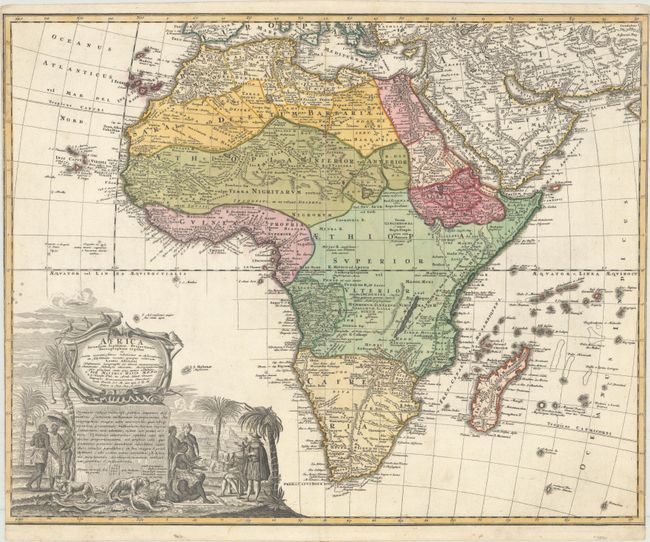 Africa Secundum Legitimas Projectionis Stereographicae Regulas et Juxta Recentissimas Relations et Observationes...