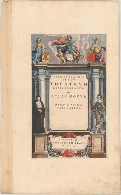 Theatrum Orbis Terrarum, sive Atlas Novus. Partis Primae Pars Altera