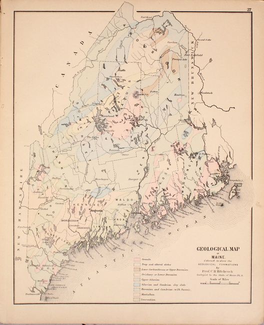 Atlas of the State of Maine Including Statistics and Descriptions of Its History, Educational System, Geology, Rail Roads Natural Resources, Summer Resorts and Manufacturing Interests