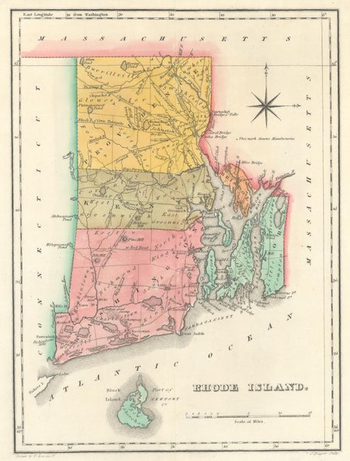 Geographical, Statistical, and Historical Map of Rhode Island