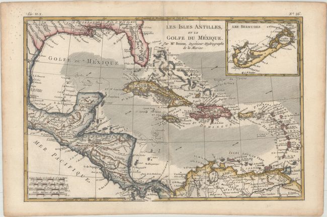 Les Isles Antilles, et le Golfe du Mexique