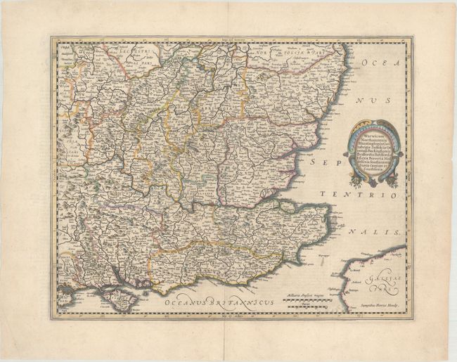 Warwicum Northamtonia Huntingdonia Cantabrigia Suffolcia Oxonium Buckinghamia Bedfordia Hardfordia Essexia Berceria Middelsexia Southantonia Surria Cantium et Southsexia