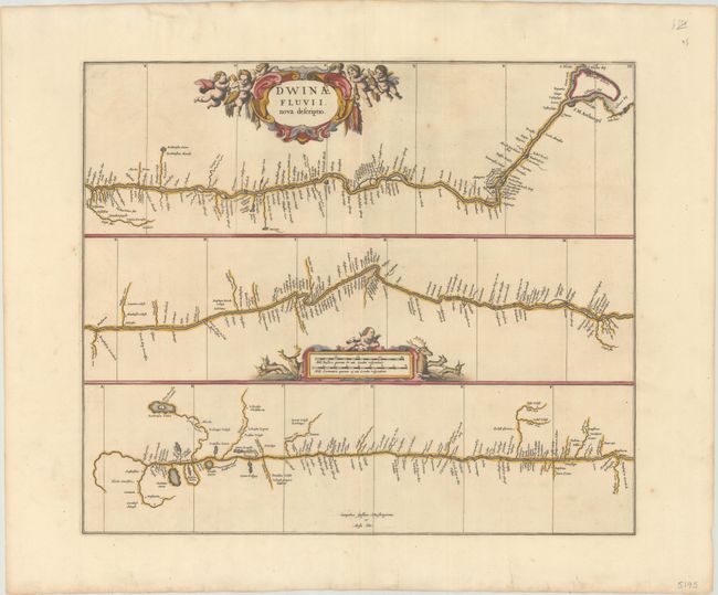Dwinae Fluvii. Nova Descriptio