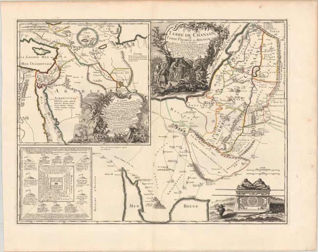 Terre de Chanaan ou Terre Promise a Abraham et a sa Posterite...