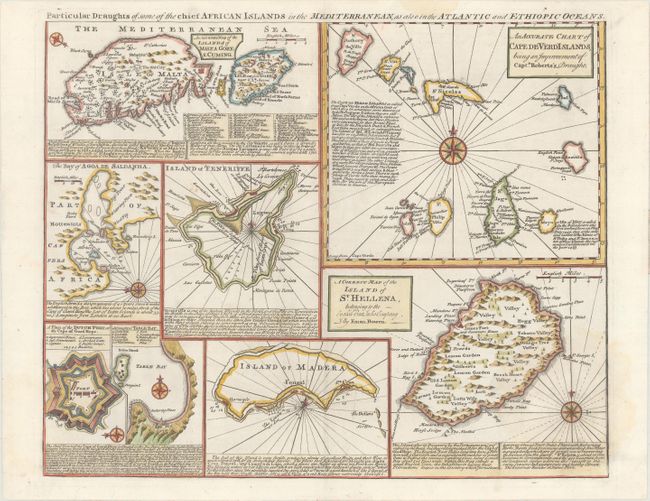 Particular Draughts of Some of the Chief African Islands in the Mediterranean, as Also in the Atlantic and Ethiopic Oceans