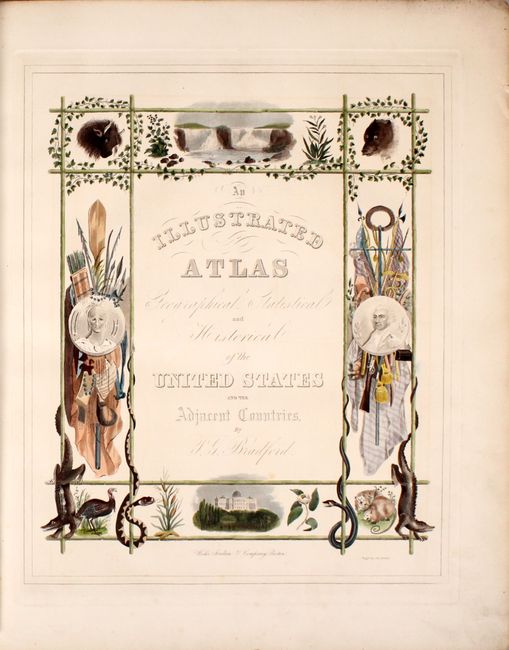 An Illustrated Atlas Geographical Statistical and Historical of the United States and the Adjacent Countries