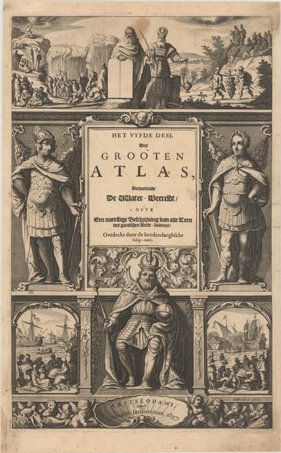 Het Vyfde deel des Grooten Atlas, Verbattende de Water-Weereldt...