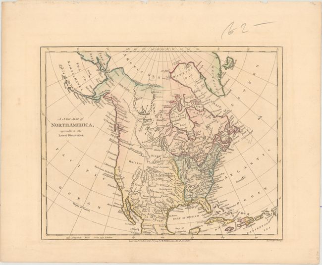 A New Map of North America, Agreeable to the Latest Discoveries