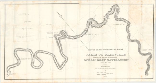 Survey of the Cumberland River from the Falls to Nashville with a View to the Removal of the Obstructions to Steam Boat Navigation Between Those Points