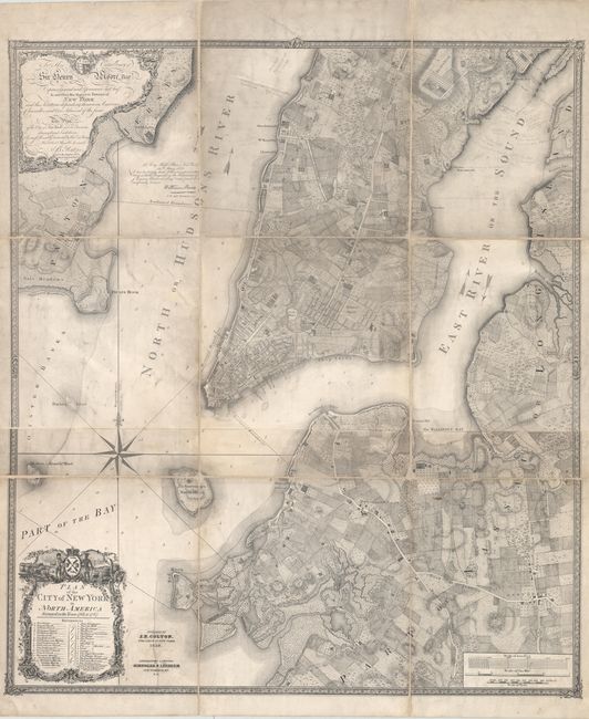 Plan of the City of New York in North America Surveyed in the Years 1766 & 1767