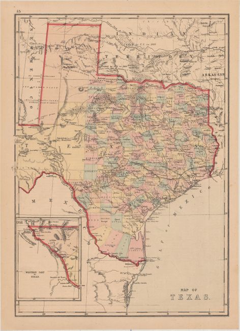 Map of Texas