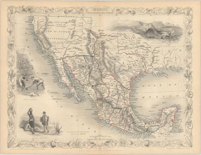 Mexico, California and Texas