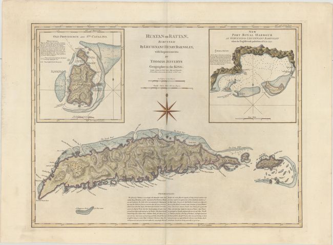 Ruatan or Rattan, Surveyed by Lieutenant Henry Barnsley, with Improvements