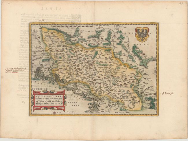 Silesiae Typus Descriptus et Editus a Martino Heilwig Neisense, et Nobili Viro Nicolao Rhedinger Dedicatus Anno. 1561