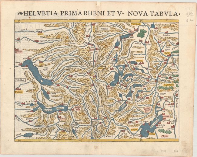 Helvetia Prima Rheni et V Nova Tabula