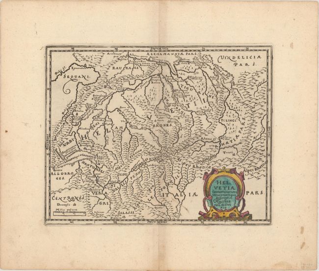 Helvetiae Conterminarumq Terrarum Antiqua Descriptio