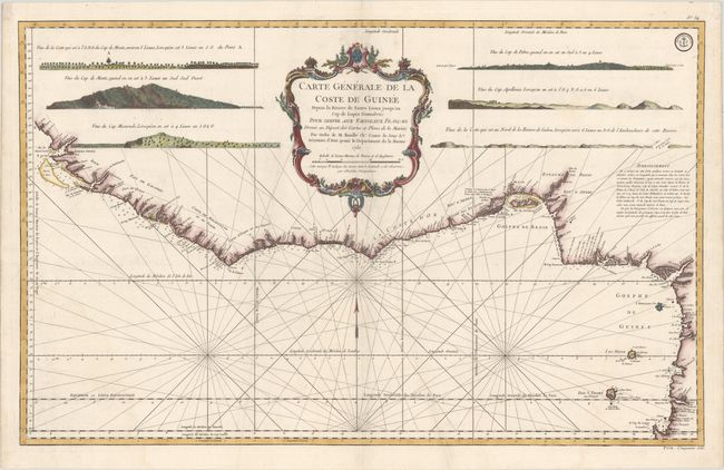 Carte Generale de la Coste de Guinee Depuis la Riviere de Sierra Leona Jusqu'au Cap de Lopes Gonsalvo...