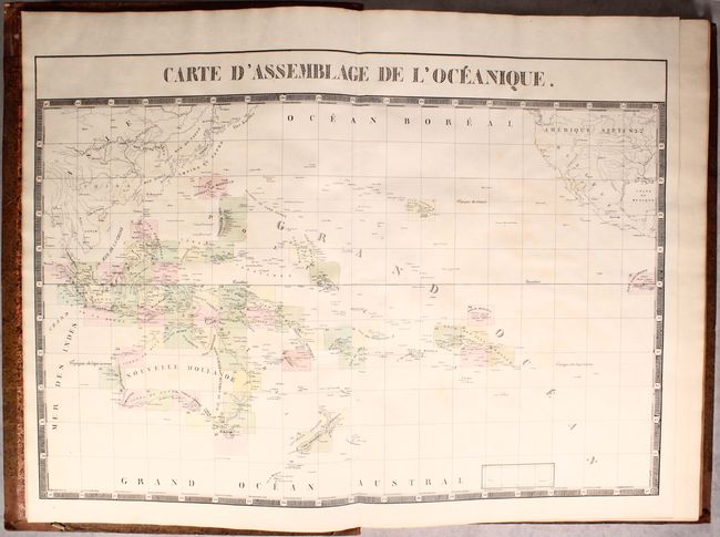 Atlas Universel de Geographie Physique, Politique, Statistique et Mineralogique...Sixieme Partie. - Oceanique