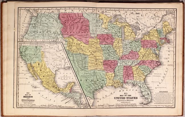 Mitchell's School Atlas: Comprising the Maps, Etc., Designed to Illustrate Mitchell's School and Family Geography