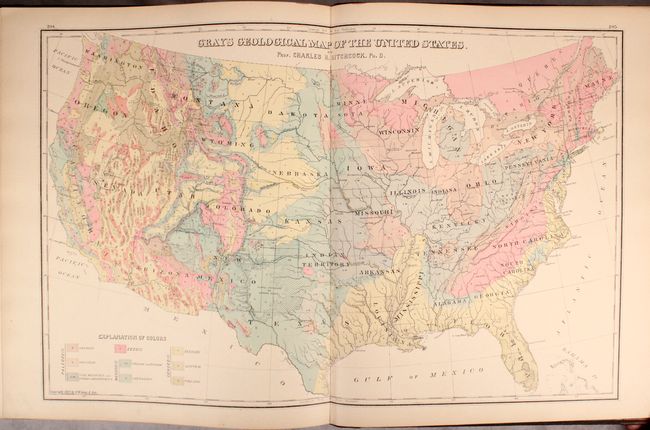 The National Atlas. Containing Elaborate Topographical Maps of the United States and the Dominion of Canada, with Plans of Cities and General Maps of the World...