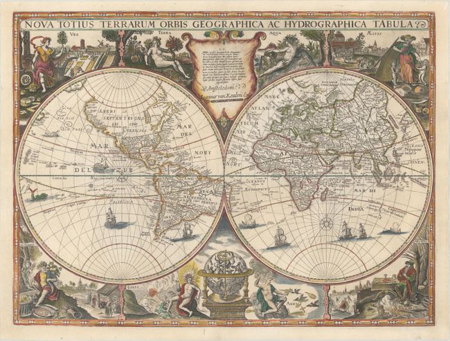 Nova Totius Terrarum Orbis Geographica ac Hydrographica Tabula