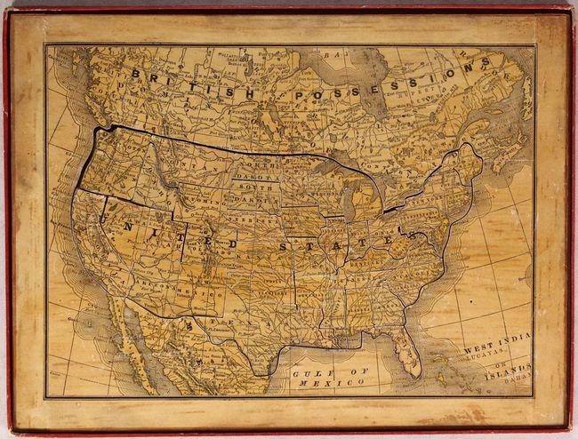 Educational Geographic Puzzle - United States