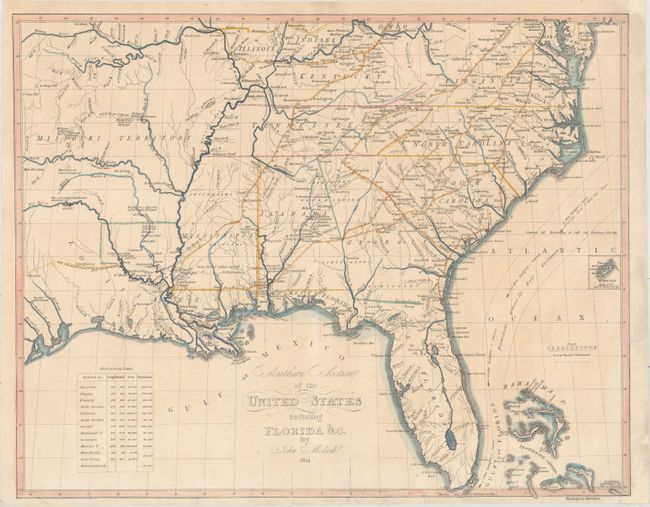 Southern Section of the United States Including Florida &c.