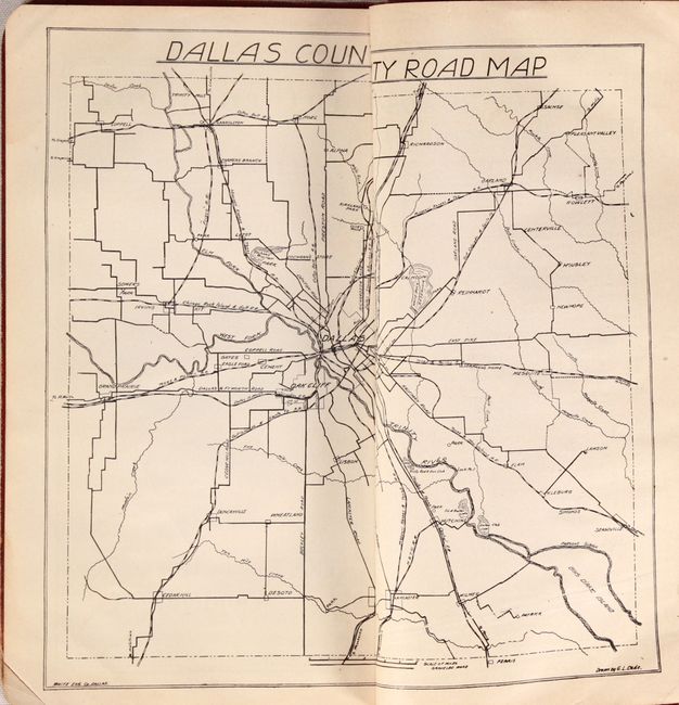 The Dallas Automobile Club's Official Red Book and Guide - A Tour Book Carrying a Careful Compilation of Maps and Information Covering the Principal Tours in Texas...