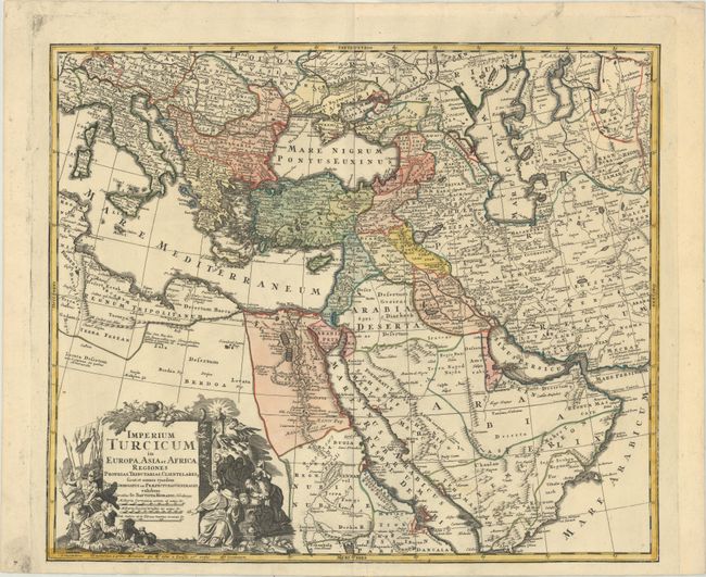 Imperium Turcicum in Europa, Asia et Africa Regiones Proprias, Tributarias, Clientelares...