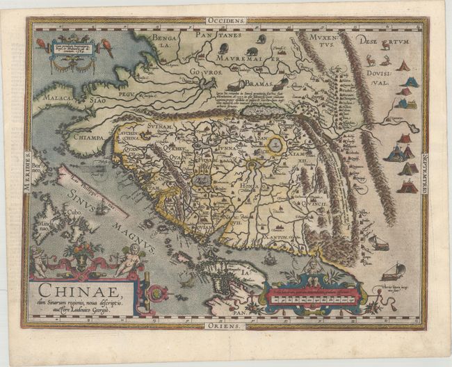 Chinae, olim Sinarum Regionis, Nova Descriptio. Auctore Ludovico Georgio