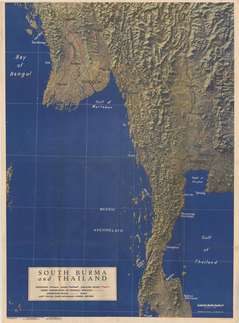 Newsmap for the Armed Forces... [on verso] South Burma and Thailand
