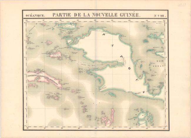 Oceanique. Partie de la Nouvelle Guinee. No. 22 [together with] No. 23 [and] No. 30 [and] No. 31