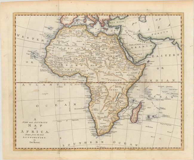 A New and Accurate Map of Africa, Drawn from the Best Authorities