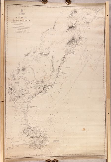 New Zealand Middle Island - Sheet VIII Cape Campbell to Banks Peninsula...